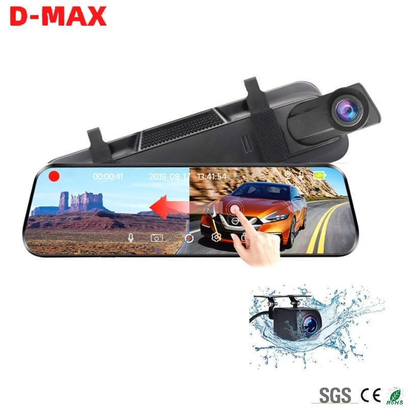 Wholesale/Supplier Car Black Box Touch Screen Dual Lens Full HD 1080P Car DVR Mirror/Car Camera