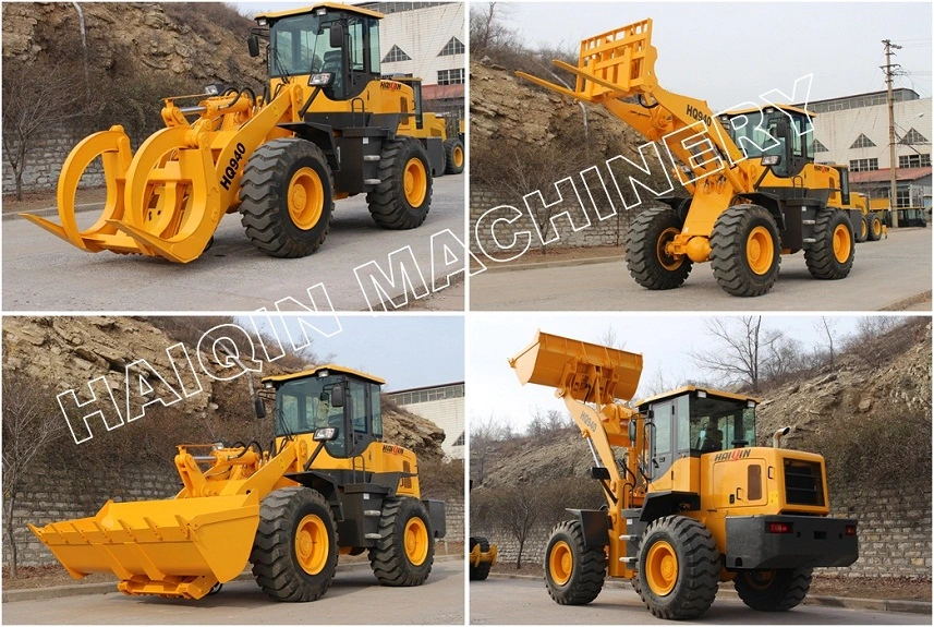 Haiqin Brand Cummins Engine Construction Loader (HQ940) with SGS