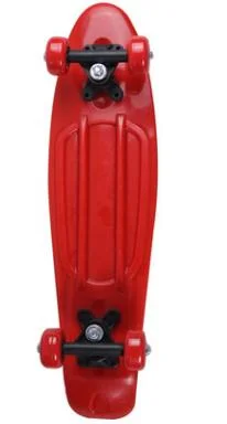 17 Inch Plastic Custom Deck Multiple Colors Colorful Toys Skateboard