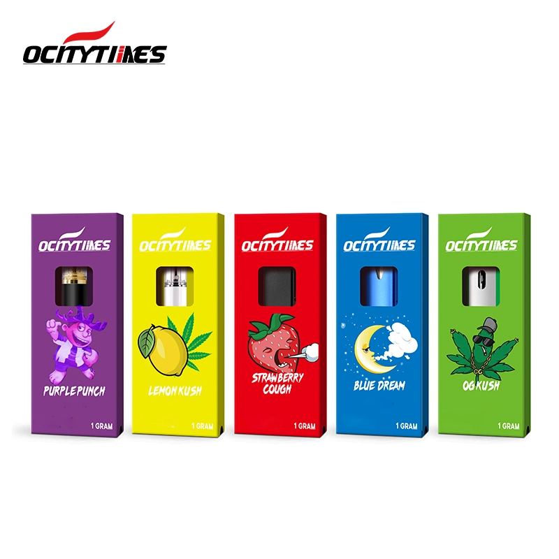 Ocitytimes Custom Vape Battery Packaging Box Ecig Vape Pen Packaging 510 عبوة بطارية atomizer لخرطوشة التبخير