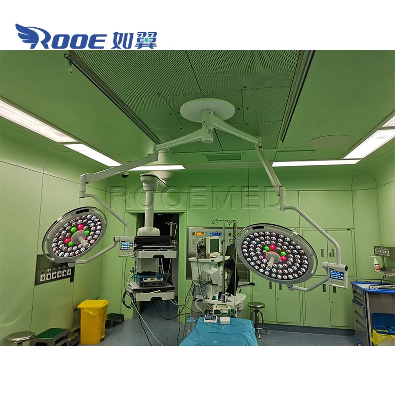 Surgical Surveillance Camera Surgery Lamp Operation Room LED Operating Shadowless Light Optional Floor or Ceiling