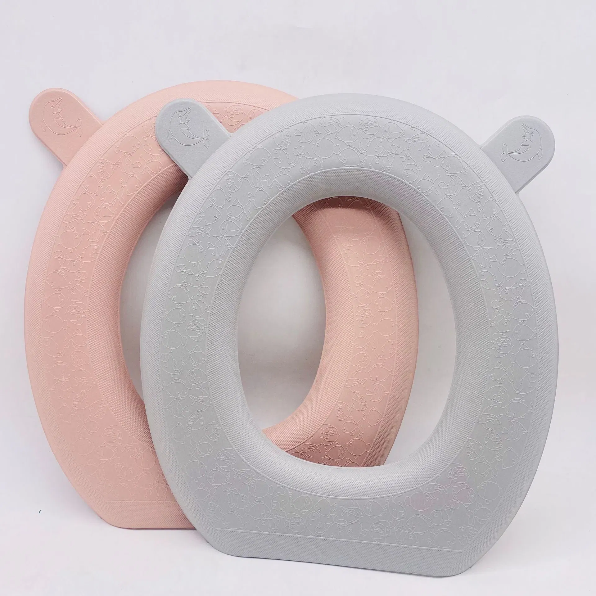 Bague de mousse de silicone universel Four-Season Coussin de siège de toilette Coussins pour les sièges de toilette doux