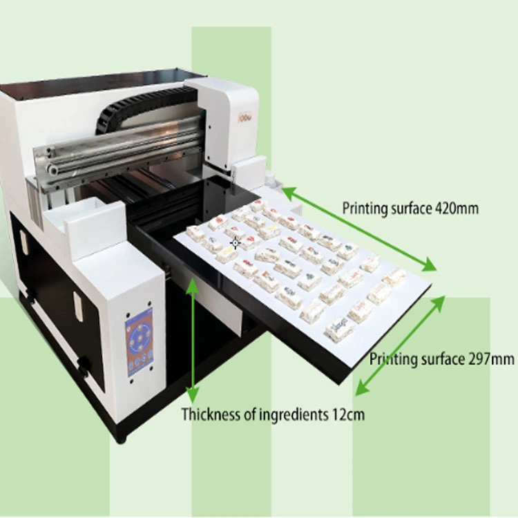 Digital Edible Food Macaron Cake Printer Coffee Printer Machine