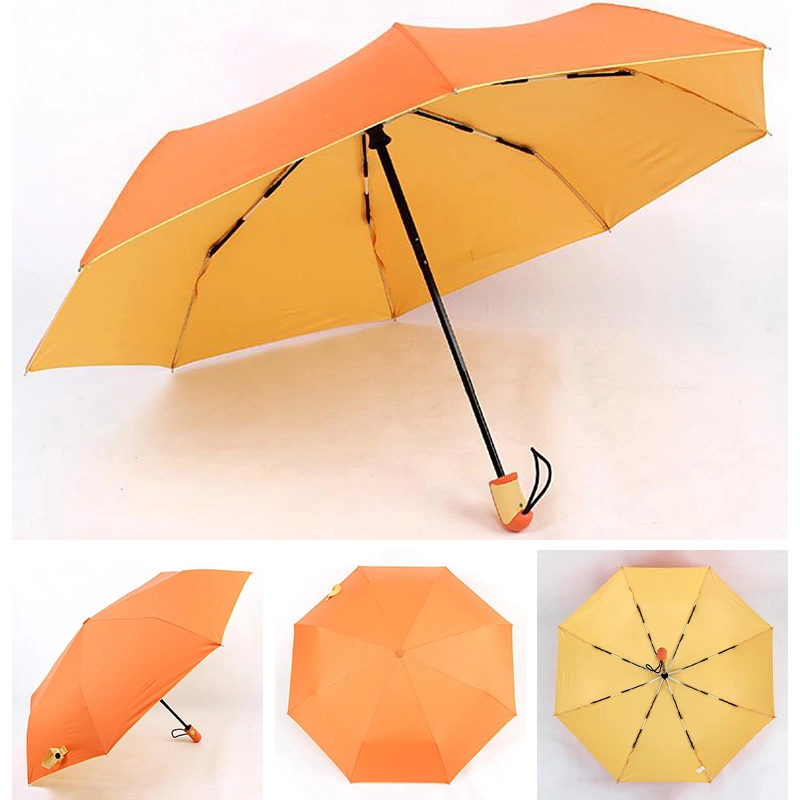 Good Quality Premium Resin Fiberglass 8K Auto Open Close Portable Windproof Gift Folding Umbrella