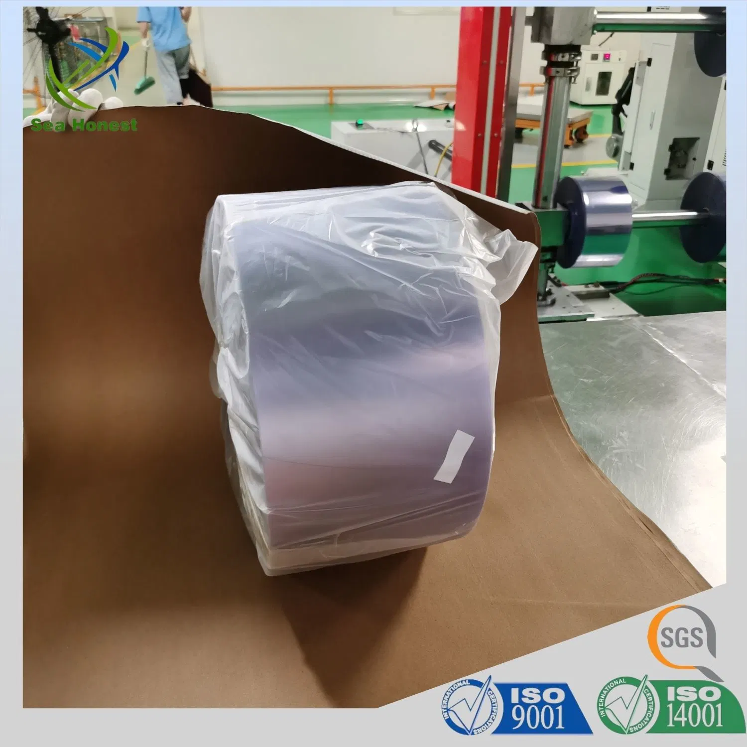 High Barrier 250mic PVC Coated 60g PVDC Packaging Material Pvcpvdc for Blister