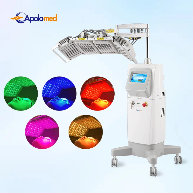 5 Colors PDT Therapy Machine Photon LED Skin Rejuvenation Wrinkle Removal Electric Anti-Aging Beauty Equipment