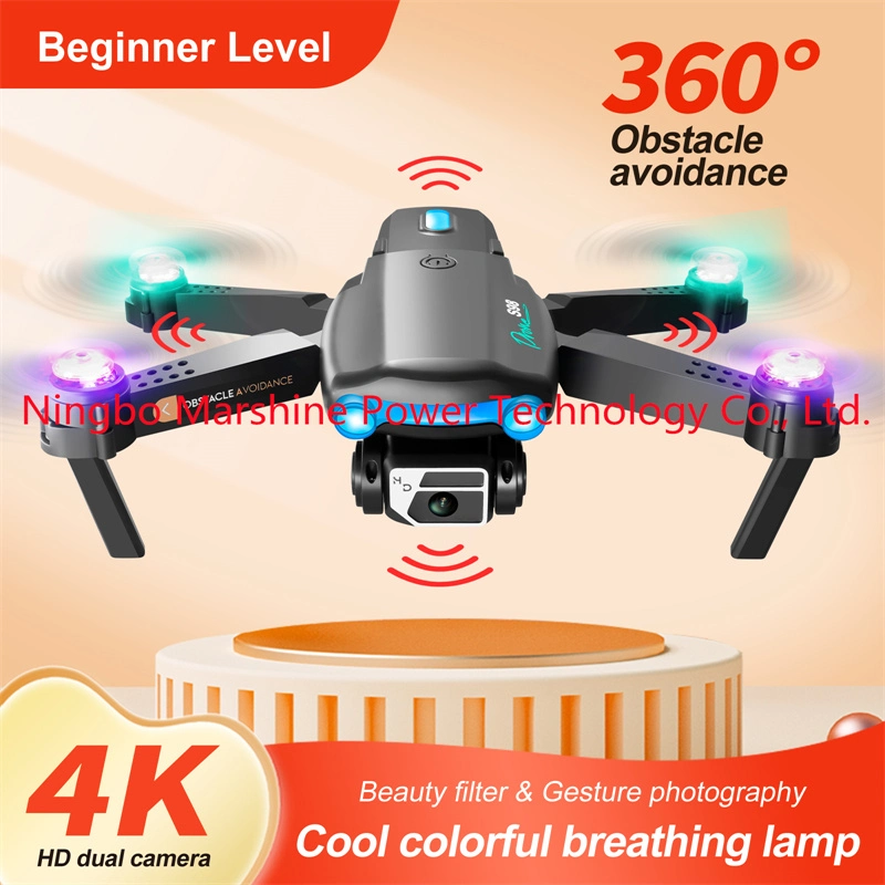 4K HD LED Mando a distancia Orb Mostrar Drone S98 Cámara ligera Drone Mini