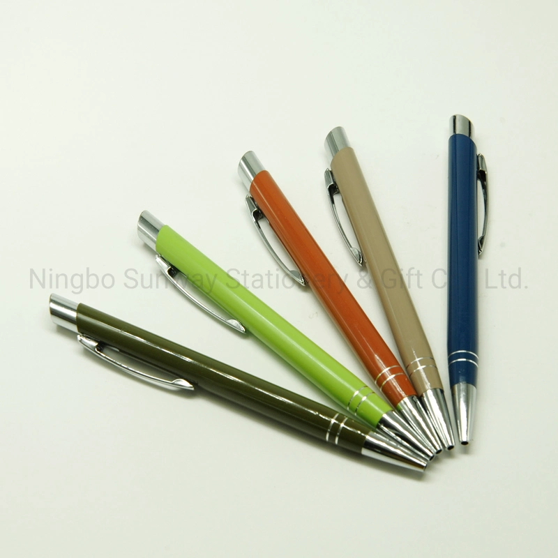 Aluminium Premiums Writing Instrument Promotional Engrave Gift Pen