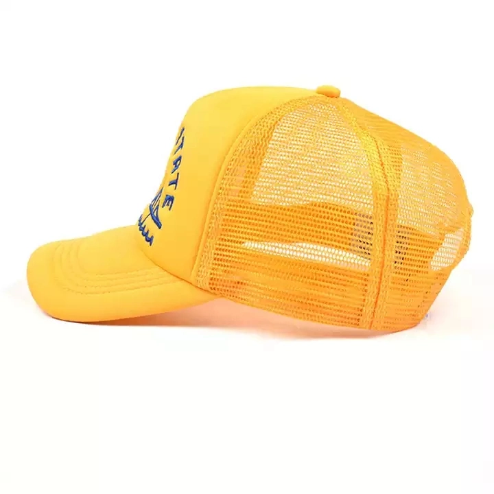 Mayorista/Proveedor Golf Gorras Custom Foam Mesh 5 Panel bordado Logo Sombrero de camionero al aire libre