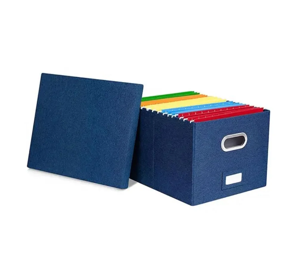 Hanging File Organizer Desktop Organizers Collapsible Document Storage Boxes