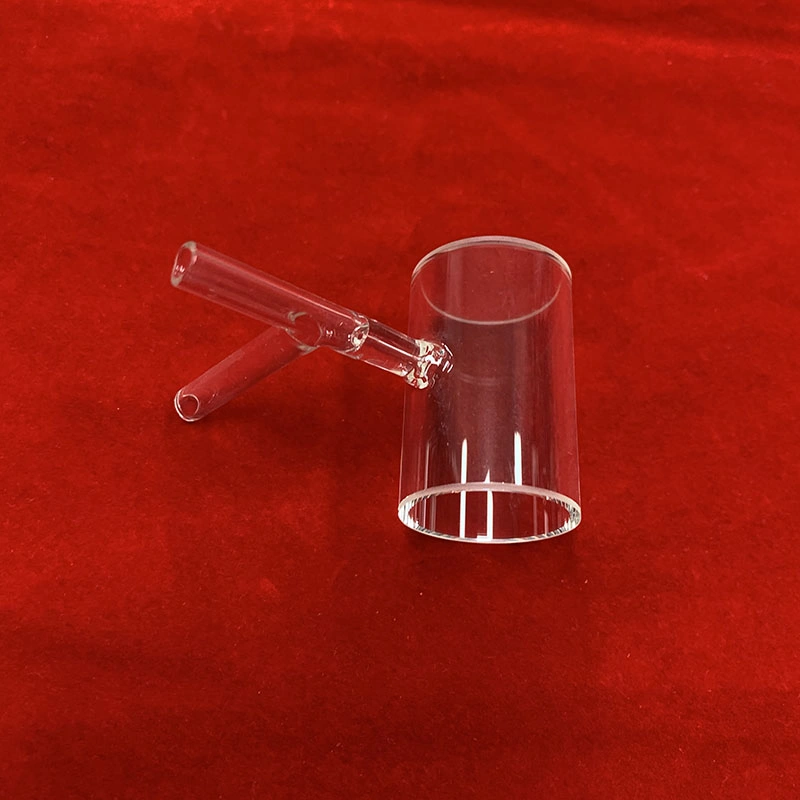 Customized Quartz Glass Cuvette for Atomic Magnetometer Fused Silica Atomic Chamber