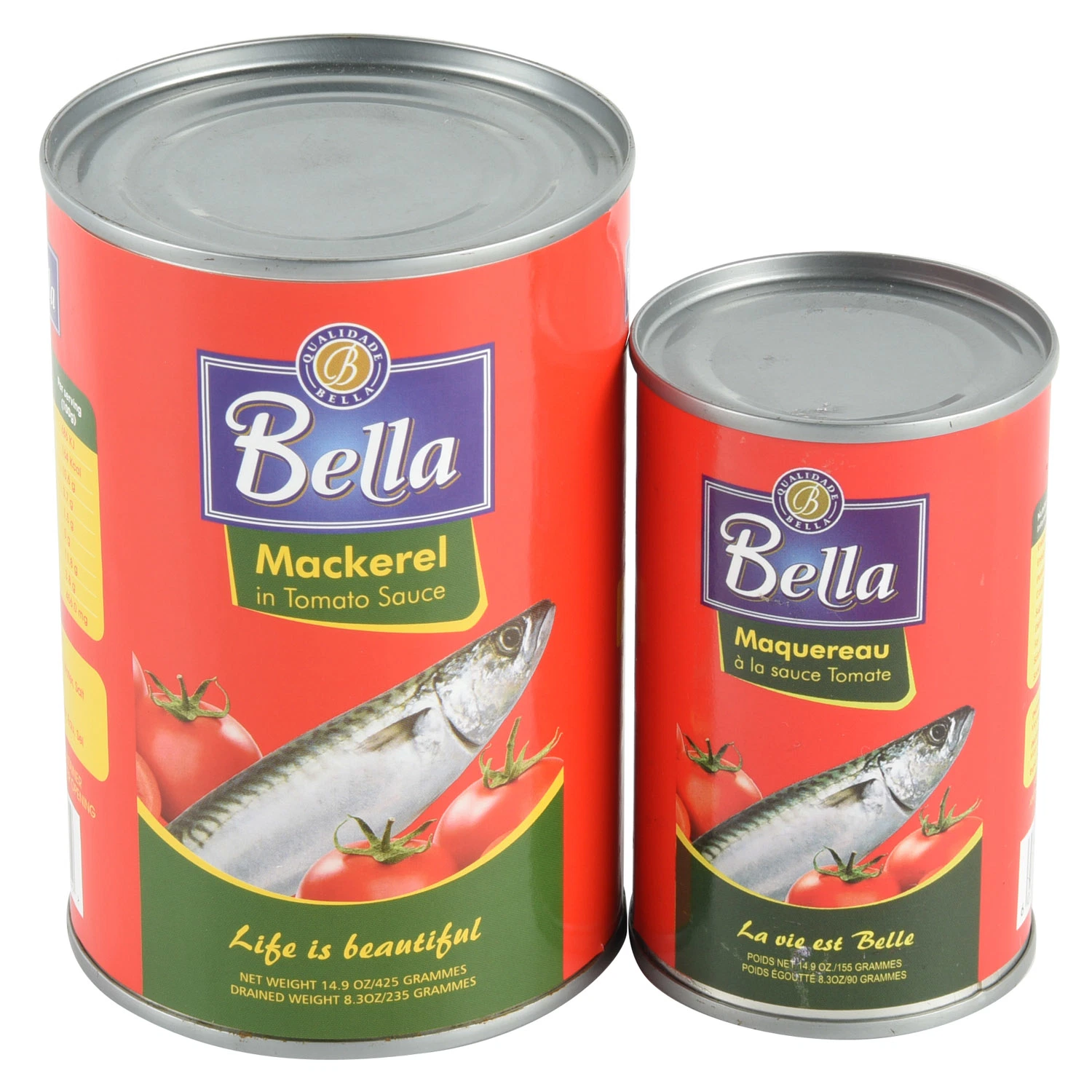 Bset Quality Mackerel in Can Tinned Seafood Fresh Fish China Manufacturer