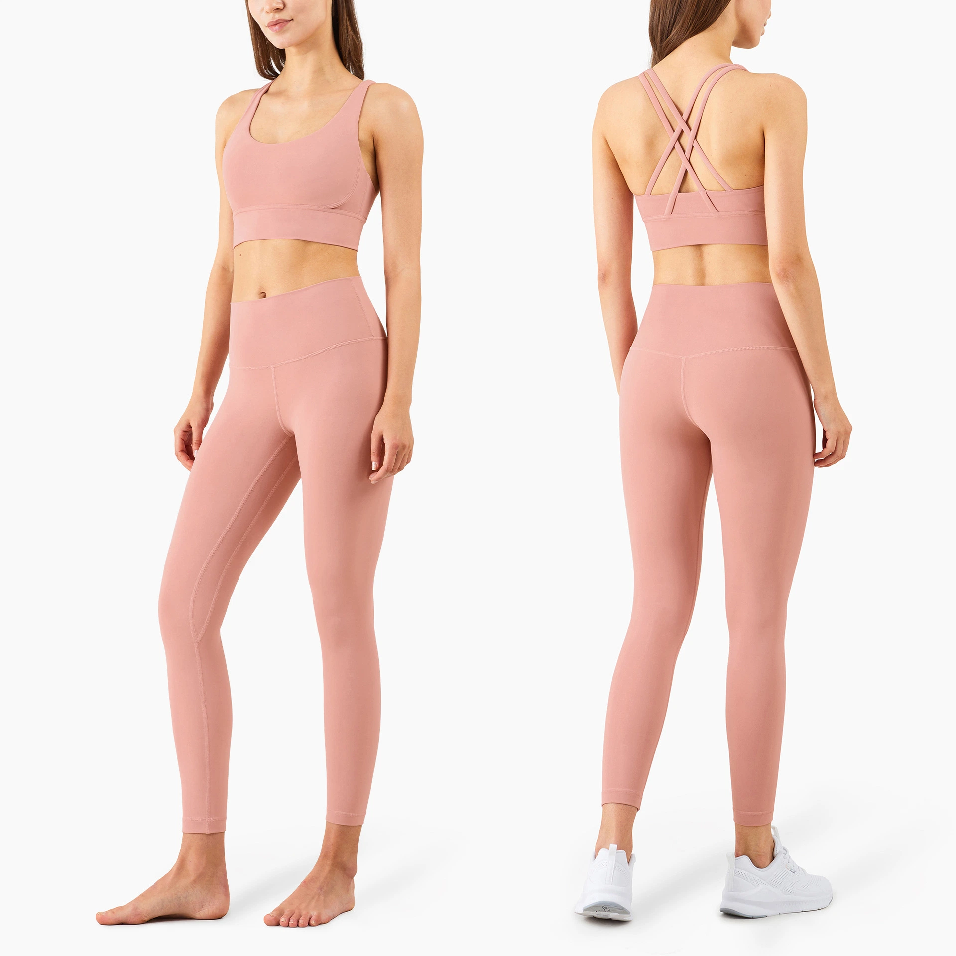 Ropa de fitness Mayorista/Proveedor traje de yoga mujer ropa de gimnasio traje de yoga Establecer