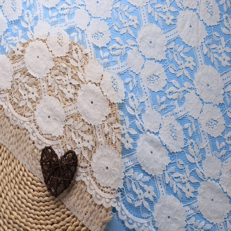 Non-Stretch Lace Fabric Kinder Heim Textile Accessoires können angepasst werden Farbgroßhandel