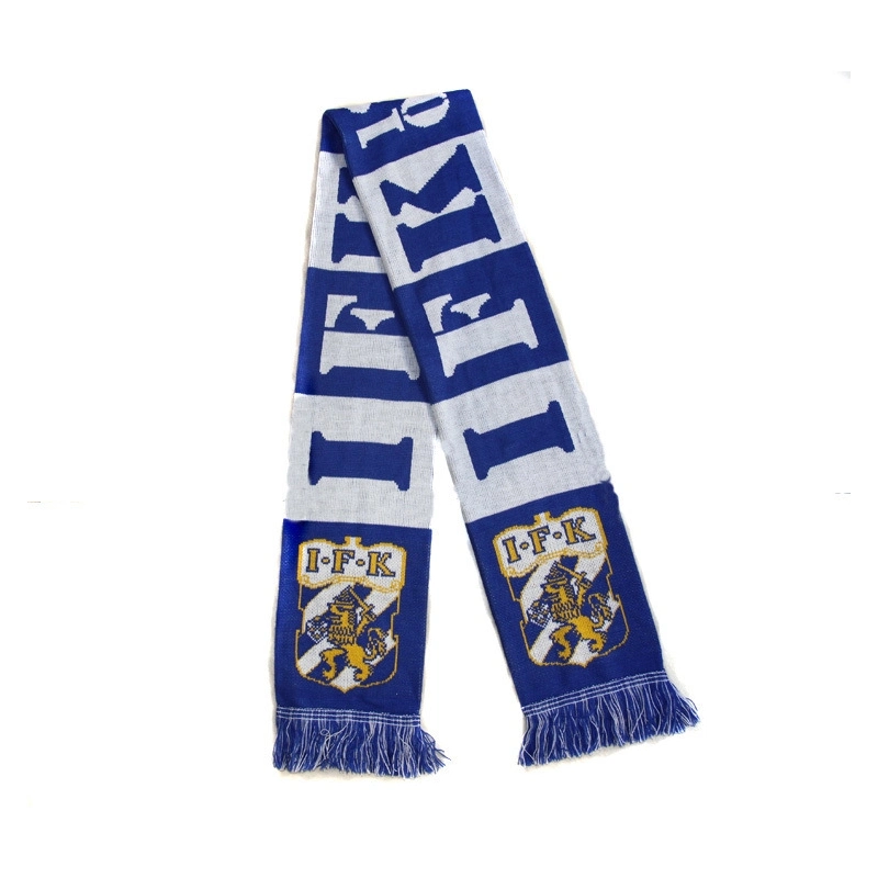 100% Acrylic Promotion Knitted Football Scarf