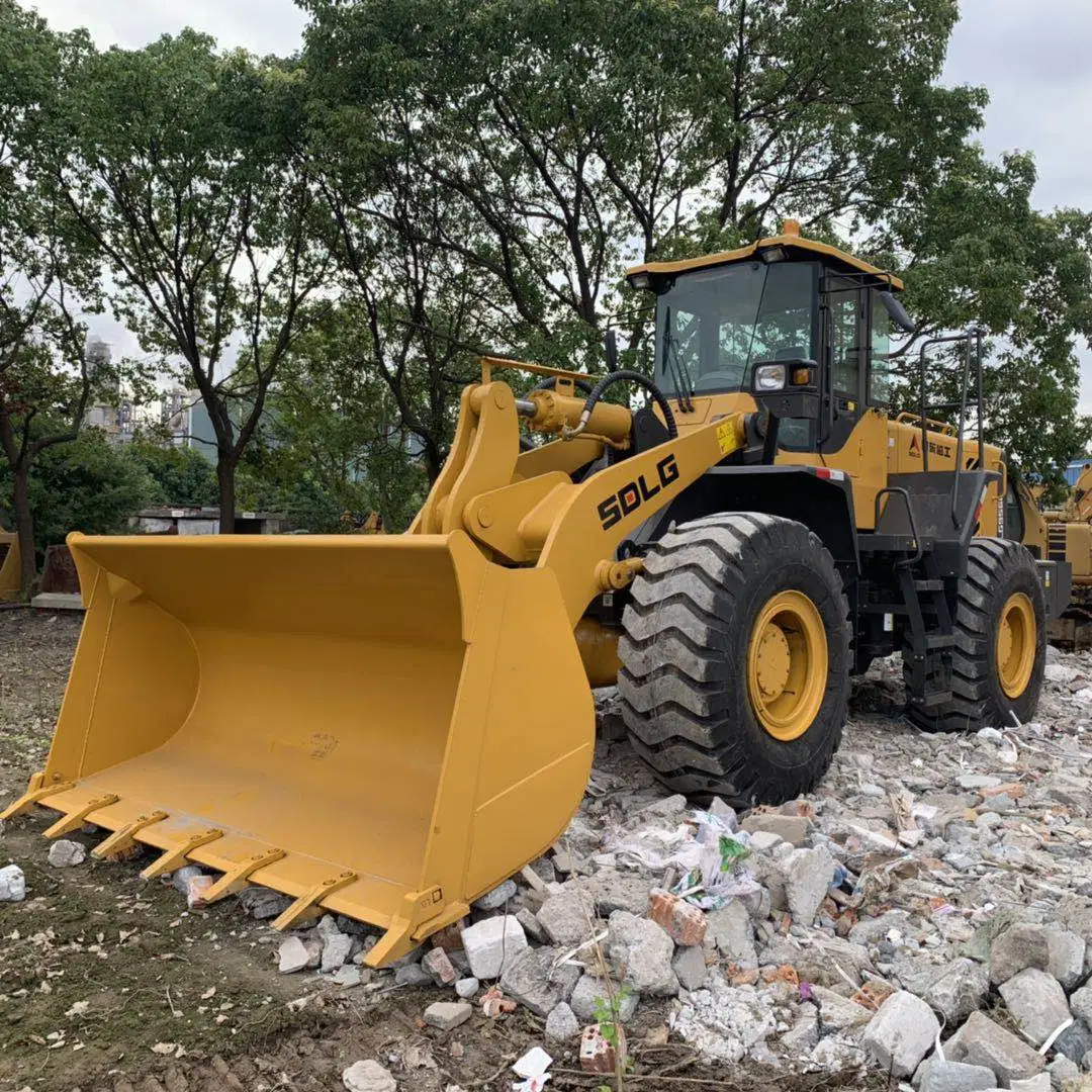 Heißer Verkauf verwendet 5ton China berühmte Marke S-DLG L956f 958f LG936 SDLG 956 gebraucht Baumaschinen 956 936 956L gebraucht Radlader Traktor zum Verkauf