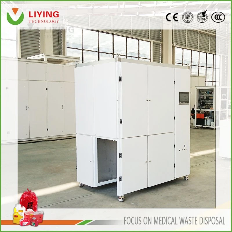 Small-Scale Dental Clinic Professional Hazardous Infectious Waste High Pressure Microwave Treatment Unit