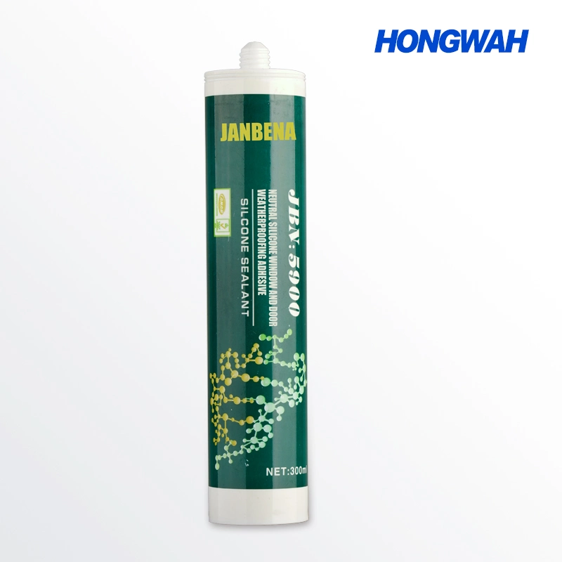 Neutral Silicone Sealant for Outdoor Metal Glass Wood Door and Window Installation, Odorless, Corrosion-Resistant Glue, UV-Resistant Adhesive