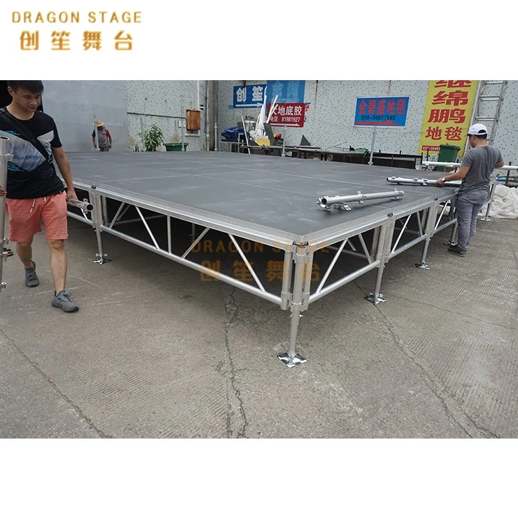 18mm d'épaisseur Truss Stage Aluminium Portable Stage Concert Stage