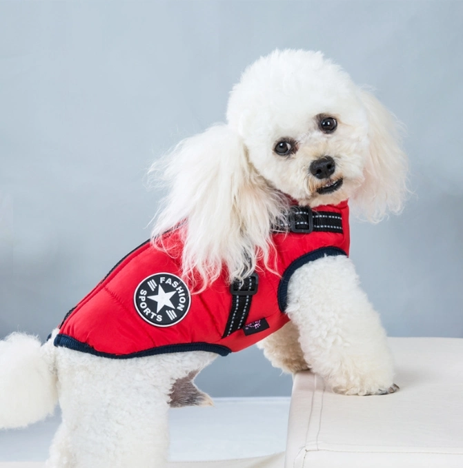 Hot Selling Waterproof Rainproof Winter Keep Warm Cotton Pet Apparel