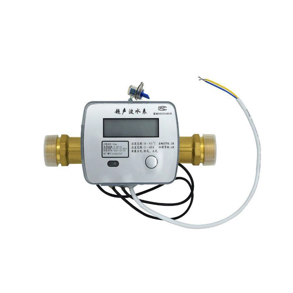 Modbus RTU inalámbrico Digital Brass Body DN15 9600 banda ultrasónica Medidor de agua