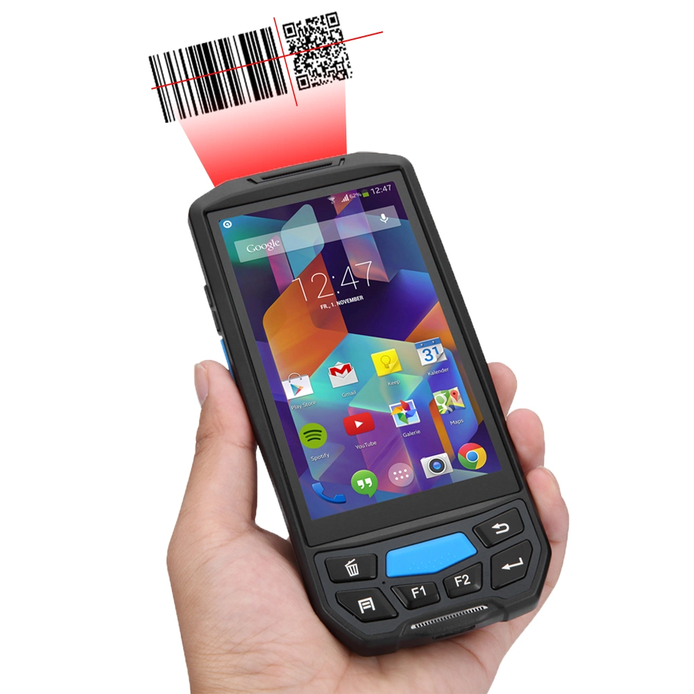 Outdoor Bar Code Reader Courier Data Collection Android 2D Bluetooth Tablet PC Built in Barcode Scanner