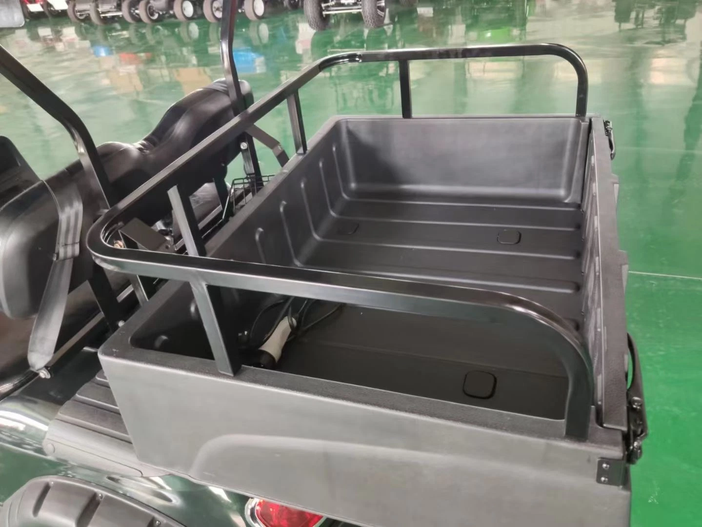 72V AC Motor de litio batería de utilidad eléctrica Golf Cart Truck Vehículo con caja de carga