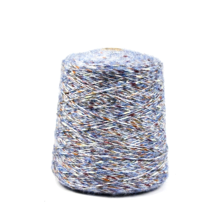 Kingeagle 67%Polyester 22%Acrylic 4%Wool Soft Shinning Brush Yarn