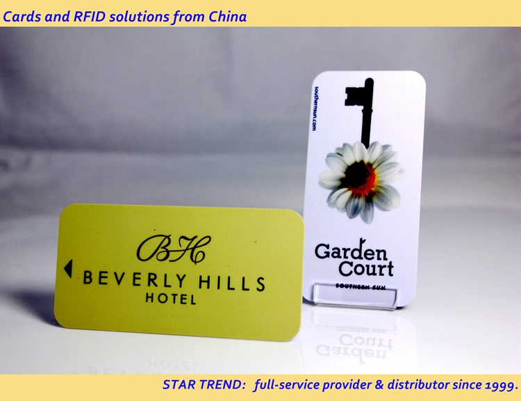 Cartão de RFID de PVC plástico pré-impresso/Trava/acessórios de Porta/Placa de Controle de Acesso