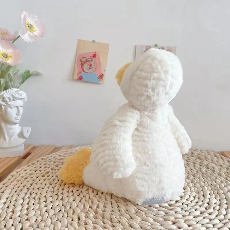 Super Cute Little White Duck Duck Doll Soft Plush Toy Cute Children Sleeping Doll Doll Birthday Gift