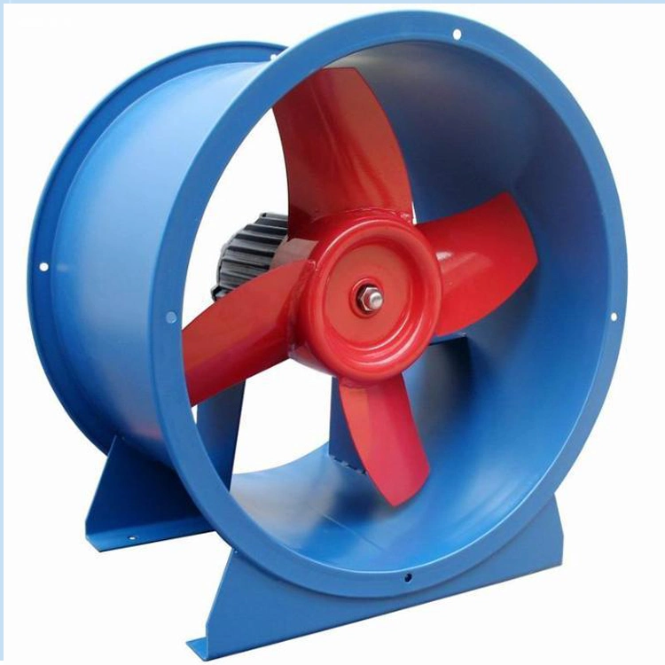 CE Acero inoxidable Corrosión resistencia Industrial y Minero conducto de ventilación Ventilador eléctrico de techo de aire de escape axial a prueba de explosión a alta presión Ventilador