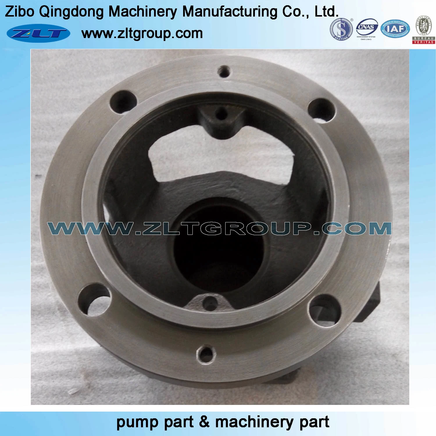 Sand Casting ANSI Chemical Centrifugal Process Pump Bearing Frame in Cast Iron/CD4