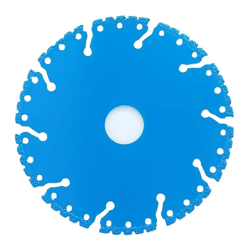 Metal Cutting Disc Vacuum Brazed Diamond Saw Blade for Metal Stainless Steel Glass Iron Reinforced Concrete Abrasive 4.5-20 Inch Factory Price