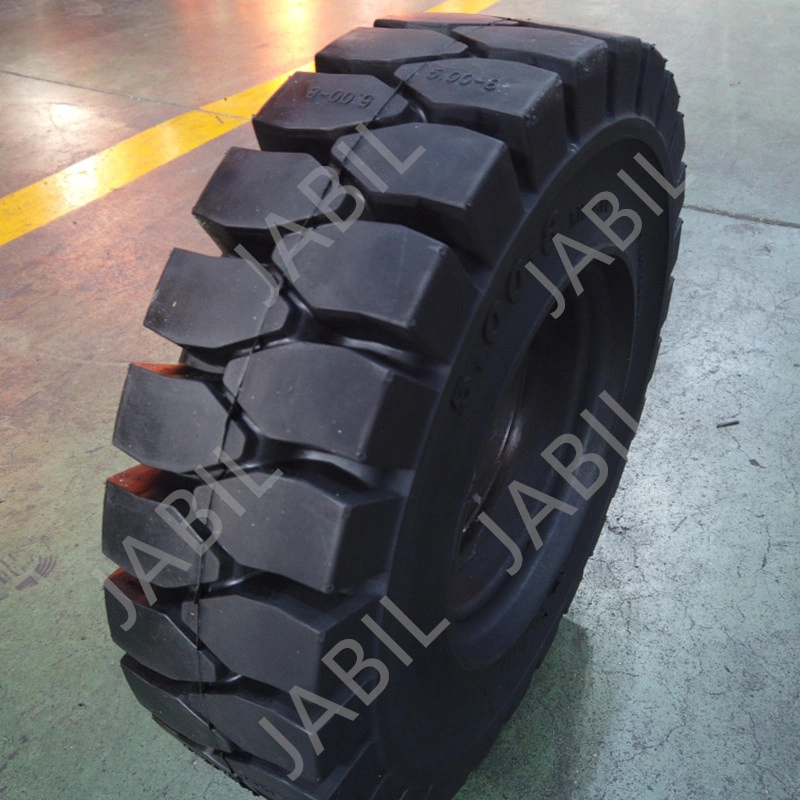 Best Quality Solid Tyre Forklifts Industrial Tyres for Pneumatic Wheel Rim 5.00-8