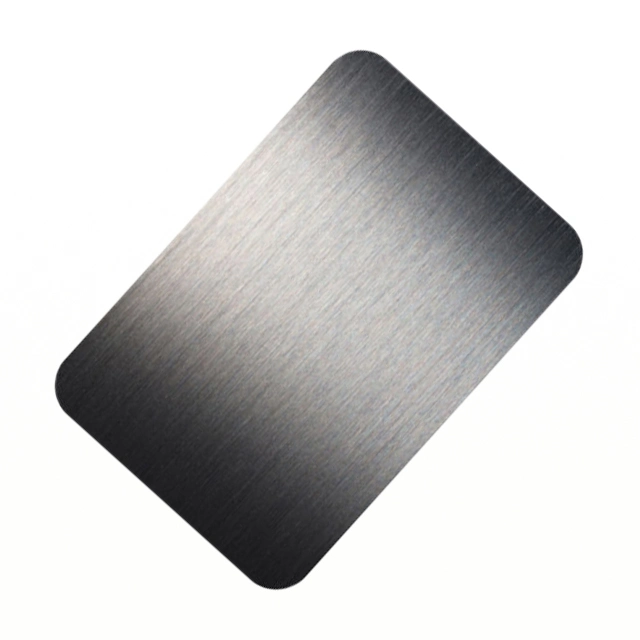 Brushed Stainless Steel Sheet for Hotel Decoration 201 202 304 304L 316 316L