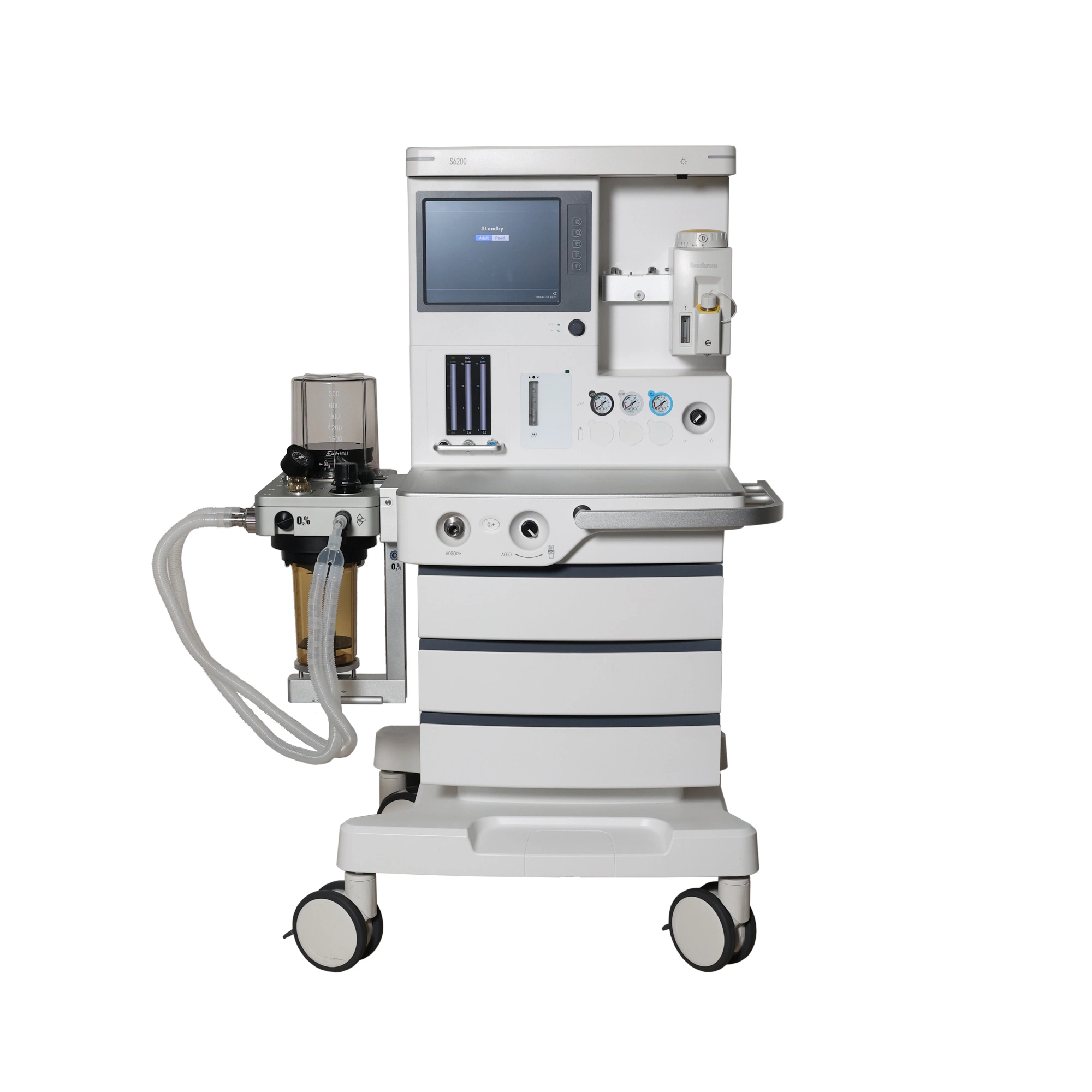 S6200 Equipo de Anastesia Superstar Anesthesia Machine con 2 vaporizadores AGSS