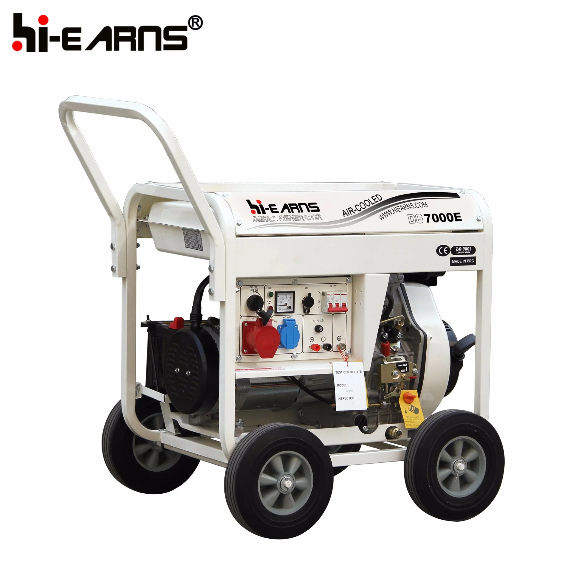 Great Quality 7kVA Open Frame Type Diesel Engine Power Generator (DG7000E3)