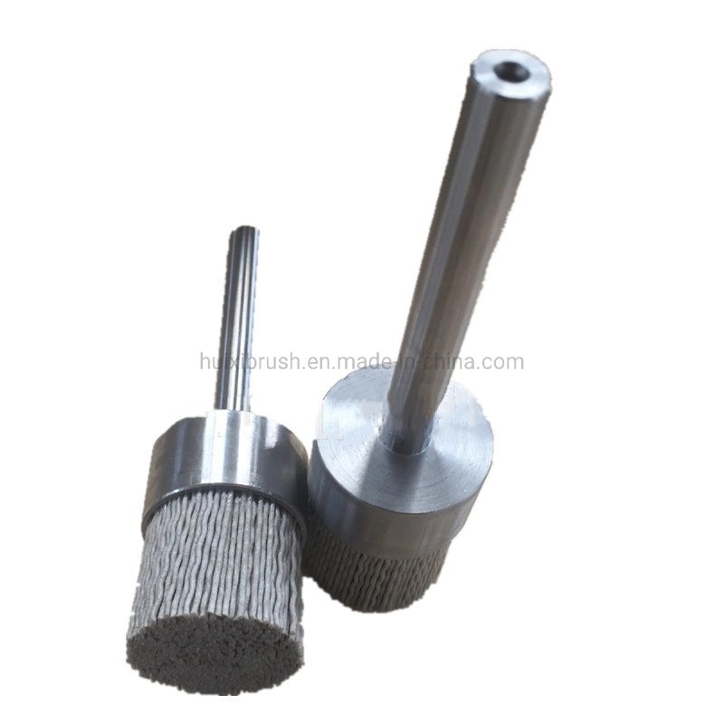Durable Spindle Nylon Wire Abrasive End Brush