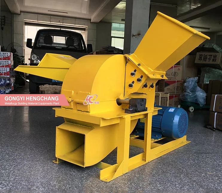 Mashroon Farm Using Wood Chipper Sawdust Making Machine