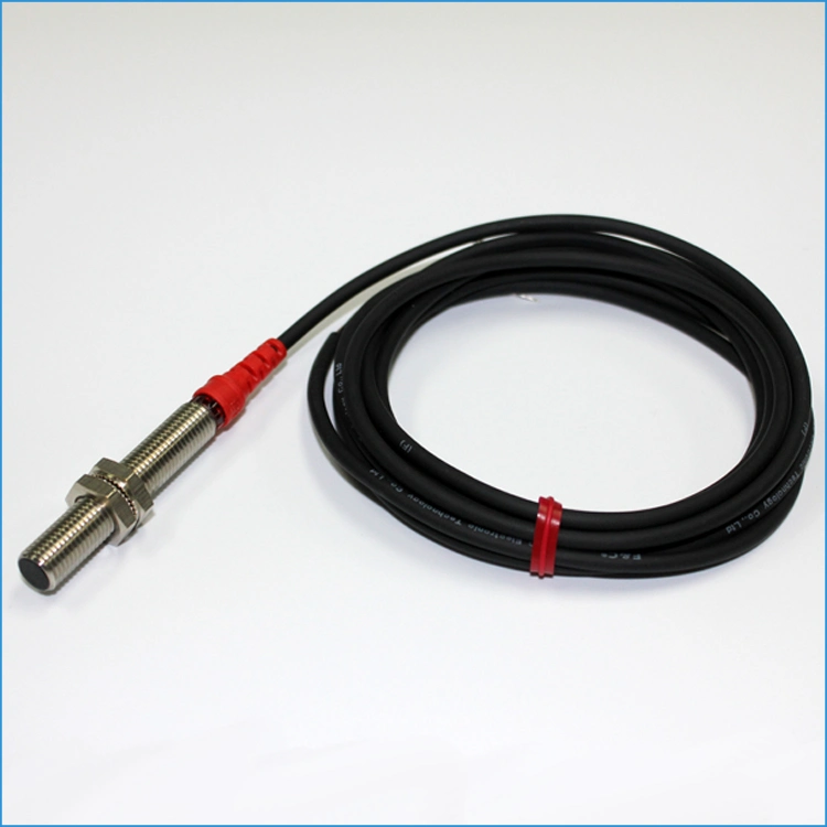 M8 Cylindrical Embeddable Inductive Proximity Sensor Switch 1mm Inductive Proximity Sensor Switch with CE