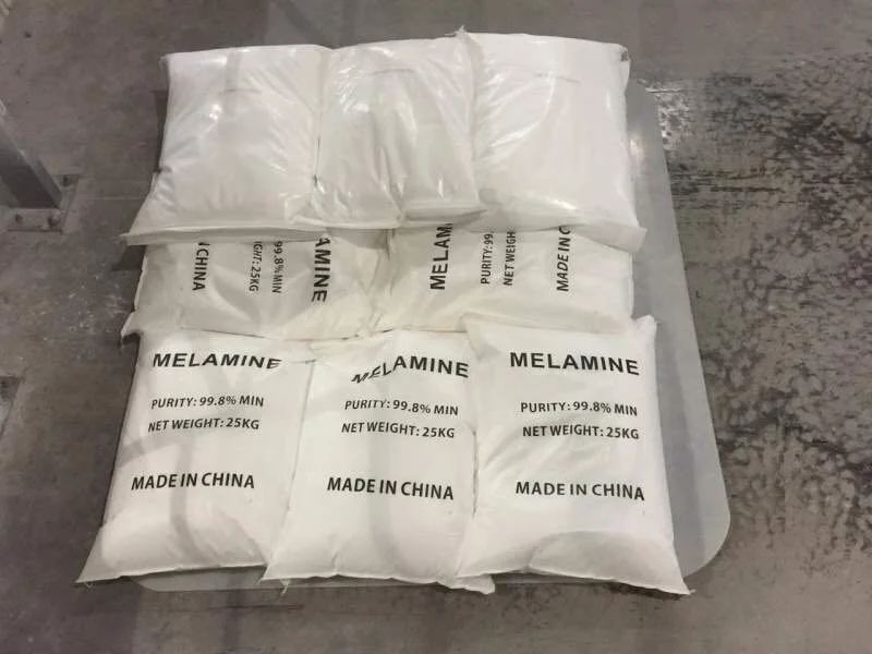 High quality/High cost performance  99.8% Melamine Powder Resin Raw Material