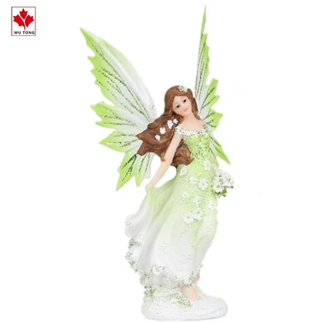 Cute Crafts Resin Flower Fairy Figurines Souvenir