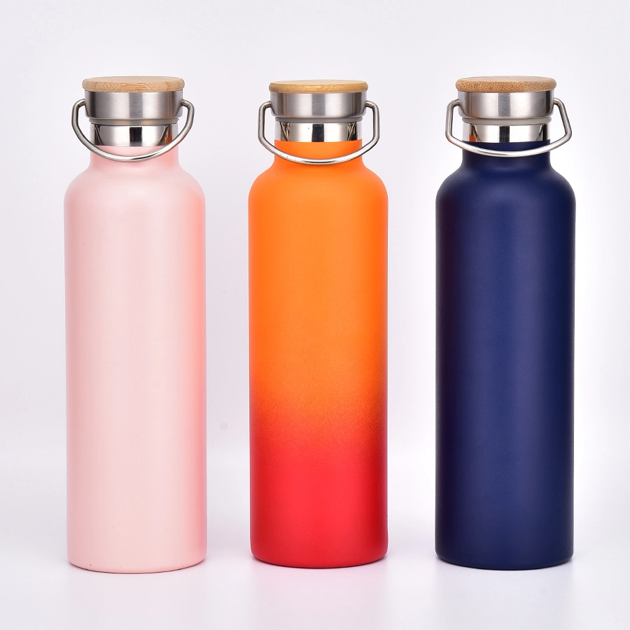 Sublimation Blanks 25oz 750ml Double Wall Stainless Steel Gym Sport Water Bottle Vacuum Insulated Flask Thermos