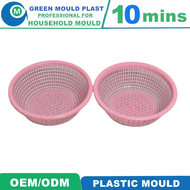 Custom Hot Sell Plastic Round Drain Basket Injection Mold