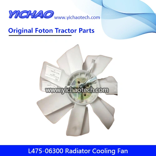 Genuino Foton Lovol L475 Ventilador de refrigeración del radiador del tractor 06300-254