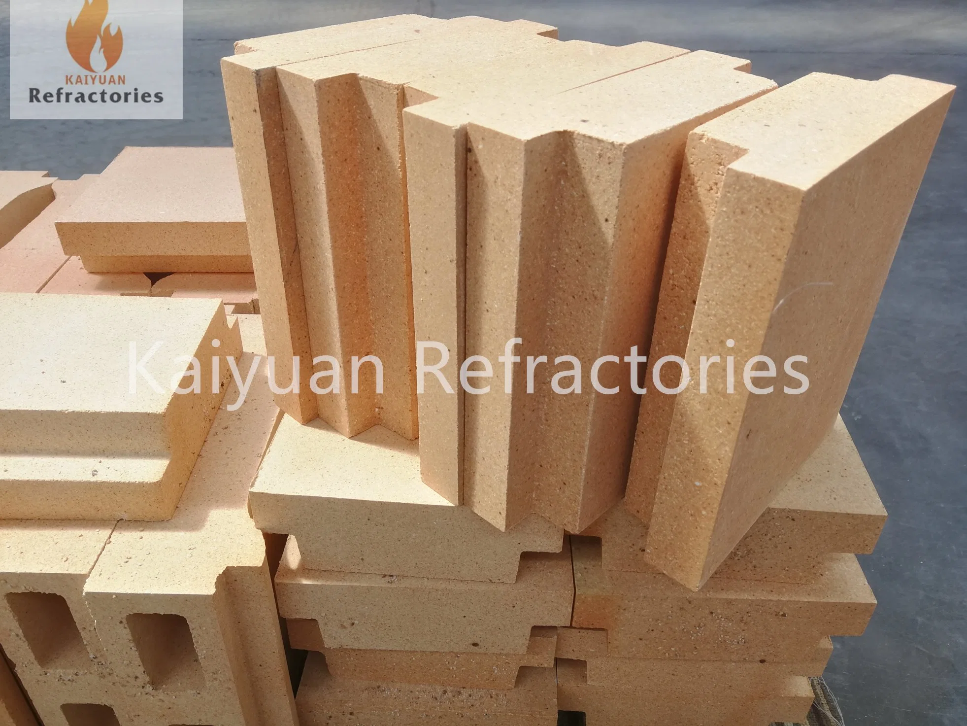 Andalusita Ancla Refractory Brick para el horno de calentamiento