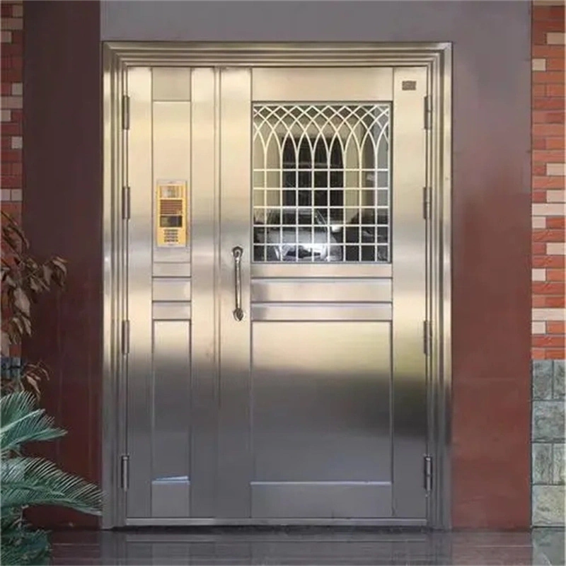 Original Factory Home Security Luxury Villa Entrance Iron Stainless Steel Door