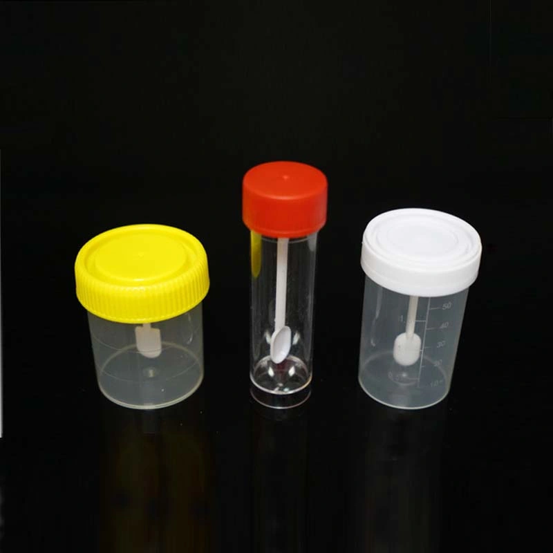 Disposable Sample Plastic Sterile Medical Disposal System Urine Test Collection Cup and Stool Container