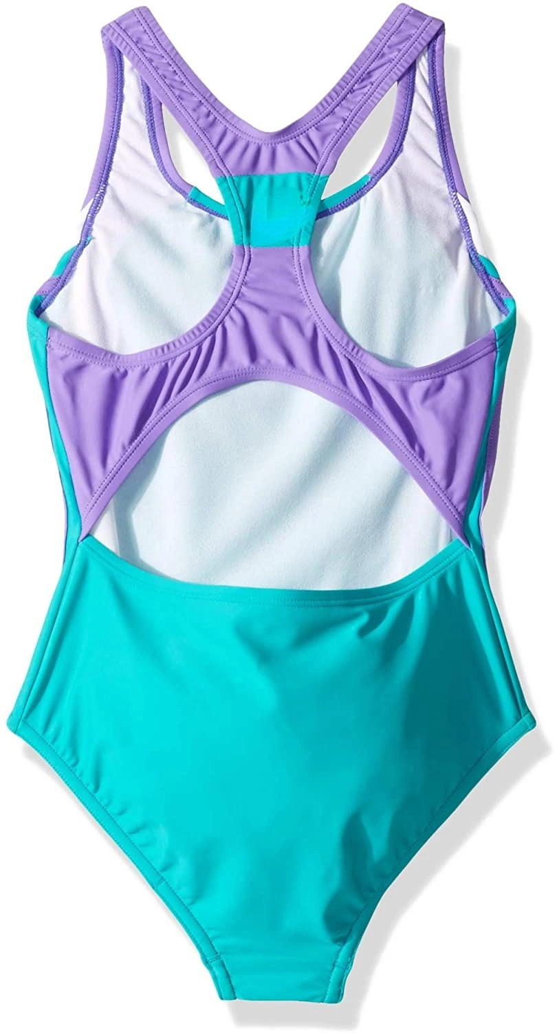 Girls' Swimsuit One Piece Infinity Splice Thick Strap Beach Wear