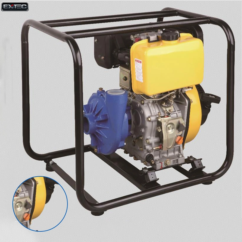 Dtt40 2 Inch Diesel High Pressure Cast Iron Water Pump with Powerful Engine